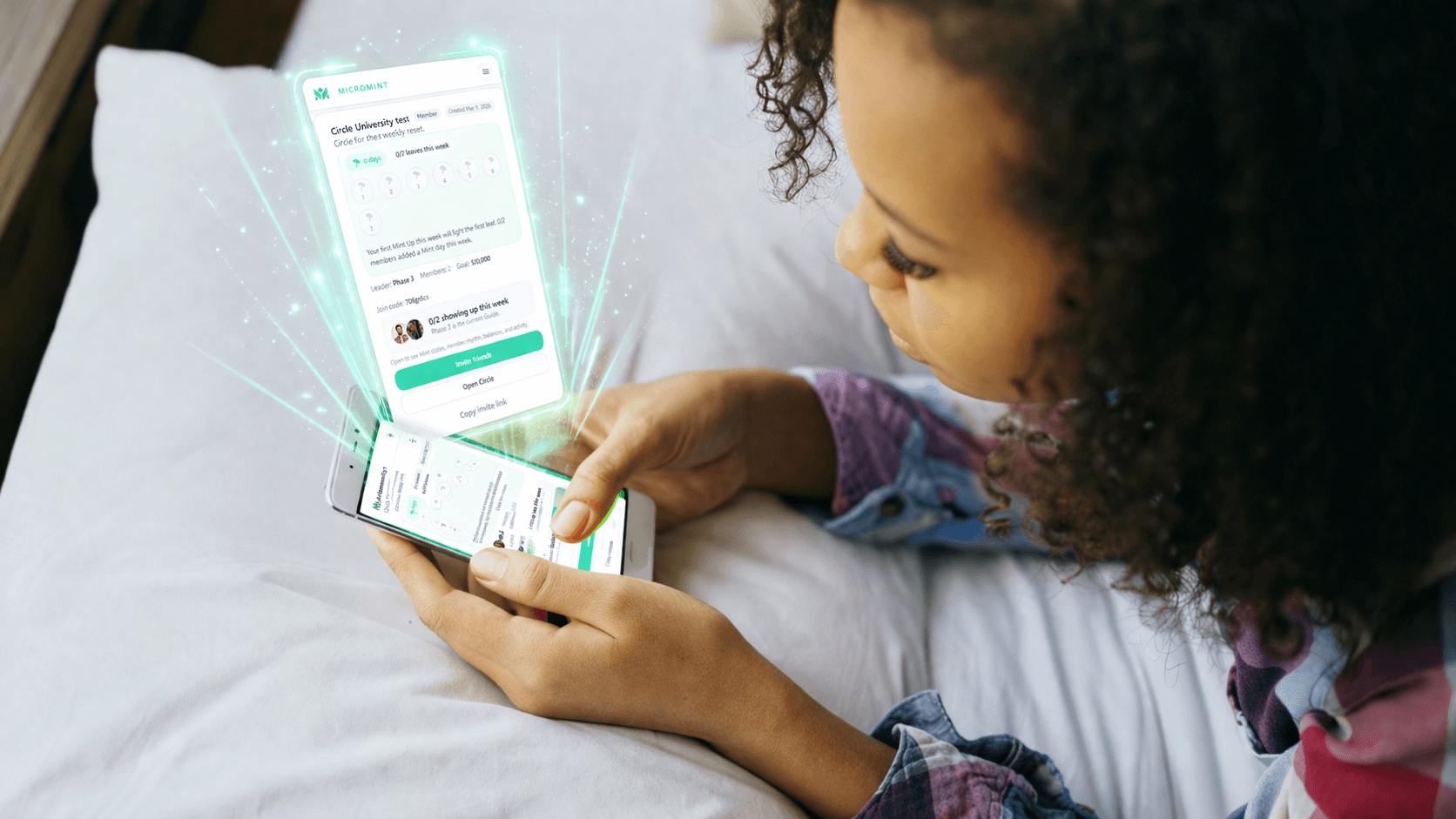 A candid group of friends spending time together indoors.